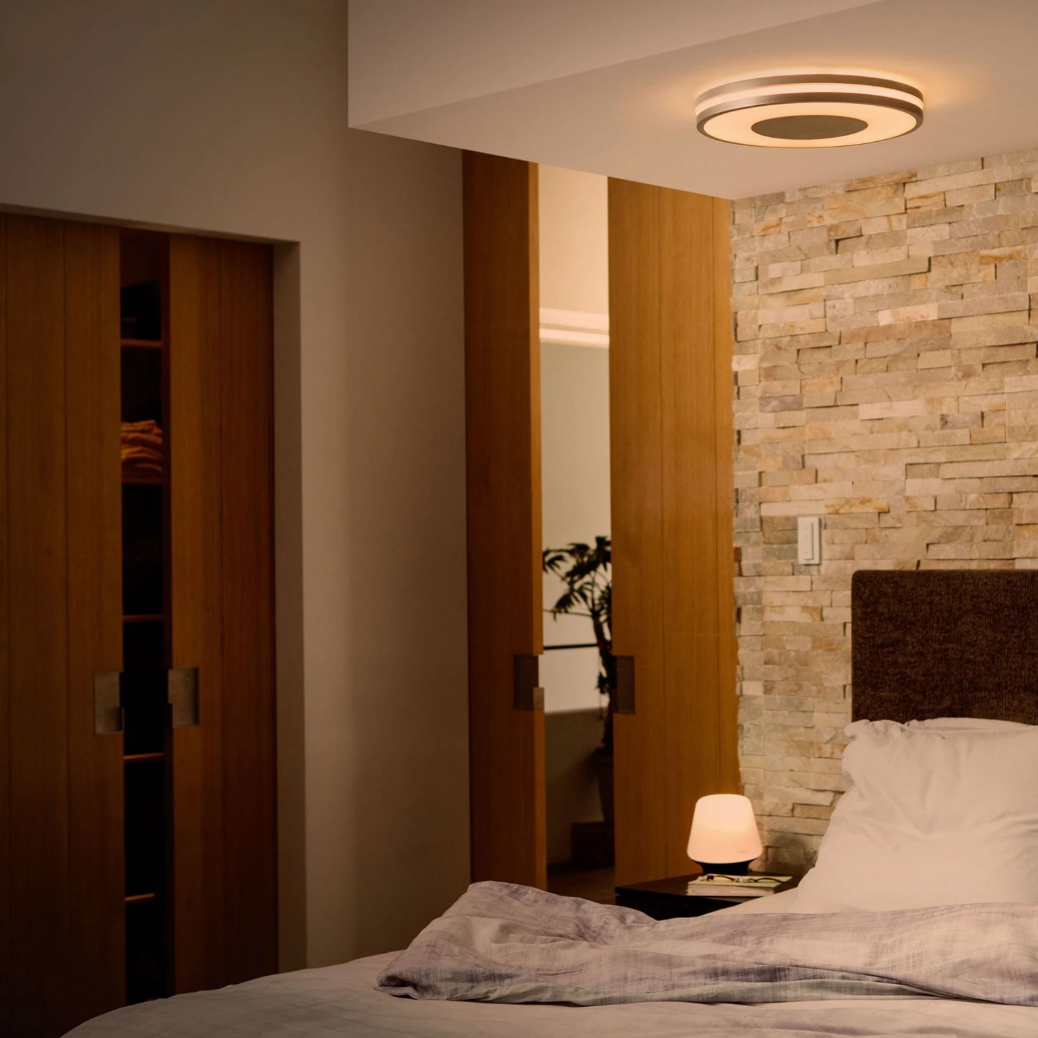 Philips Hue White Ambiance Being Deckenlampe Alu 6 Philips Hue White Ambiance Being Deckenlampe Alu – Bild 6