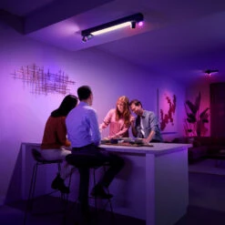 Philips Hue Centris Deckenspot Vierflammig Schwarz 14 Philips Hue Centris Deckenspot Vierflammig Schwarz -Paulmann Verkaufsgeschäft 7534257 6