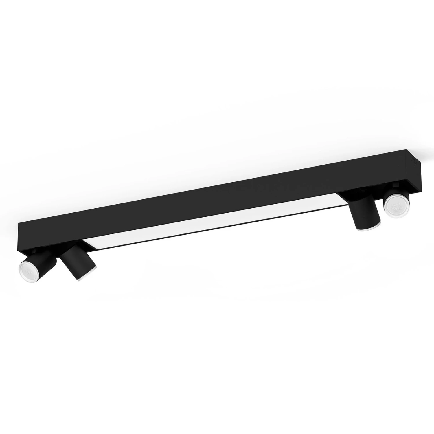 Philips Hue Centris Deckenspot Vierflammig Schwarz 1 Philips Hue Centris Deckenspot Vierflammig Schwarz