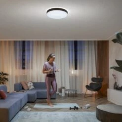 Philips Hue Enrave LED-Deckenlampe 55,1cm Schwarz -Paulmann Verkaufsgeschäft 7534299 2
