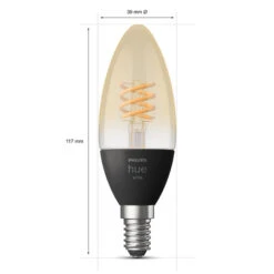 Philips Hue Kerzenlampe White Filament E14 4,5W -Paulmann Verkaufsgeschäft 7534312 7