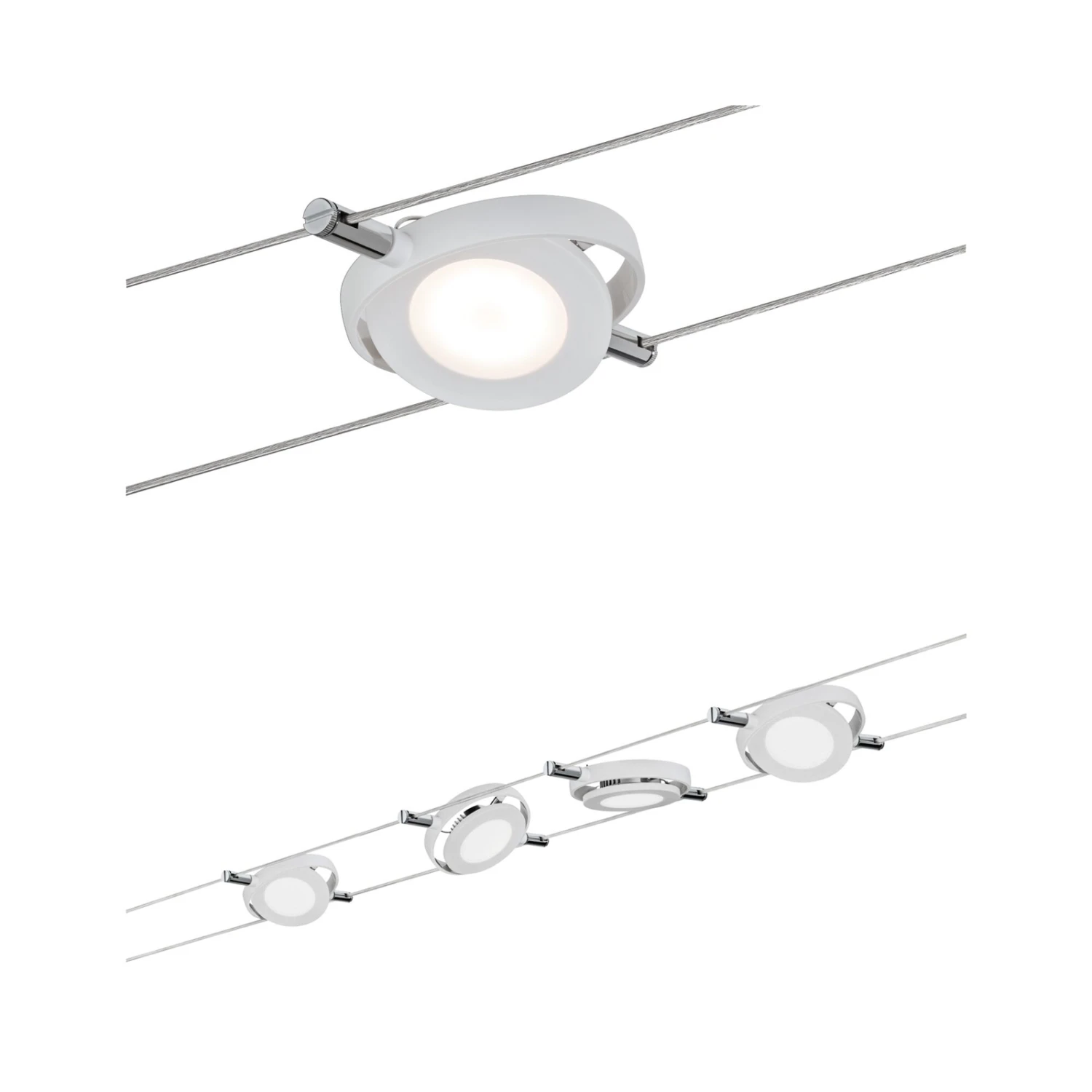 Paulmann RoundMac LED-Seilsystem 4-flammig 4 Paulmann RoundMac LED-Seilsystem 4-flammig – Bild 4