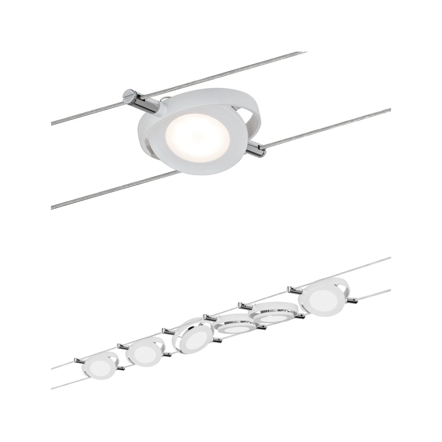 Paulmann RoundMac LED-Seilsystem, 6-flammig 6 Paulmann RoundMac LED-Seilsystem, 6-flammig – Bild 6
