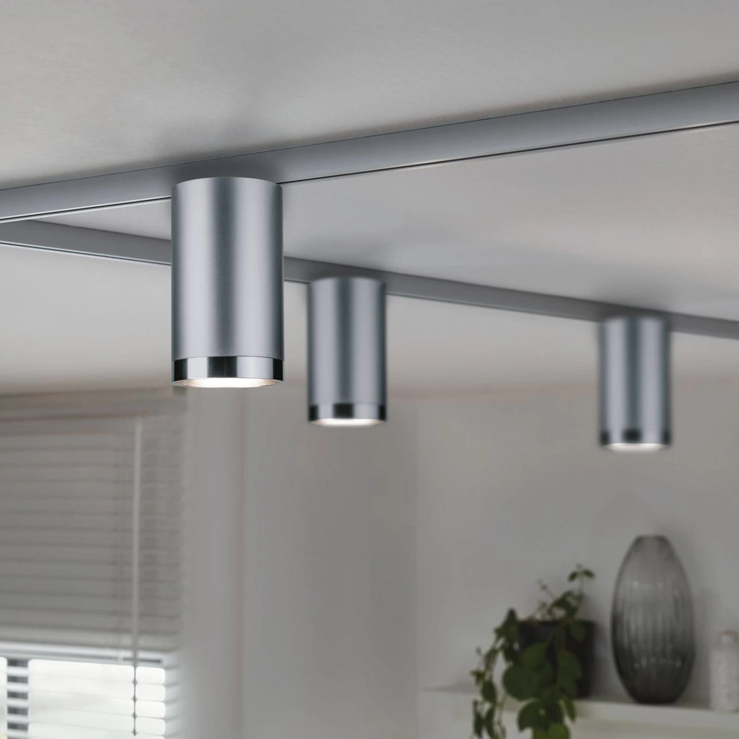 Paulmann URail Spot Tube Chrom Matt 2 Paulmann URail Spot Tube Chrom Matt – Bild 2