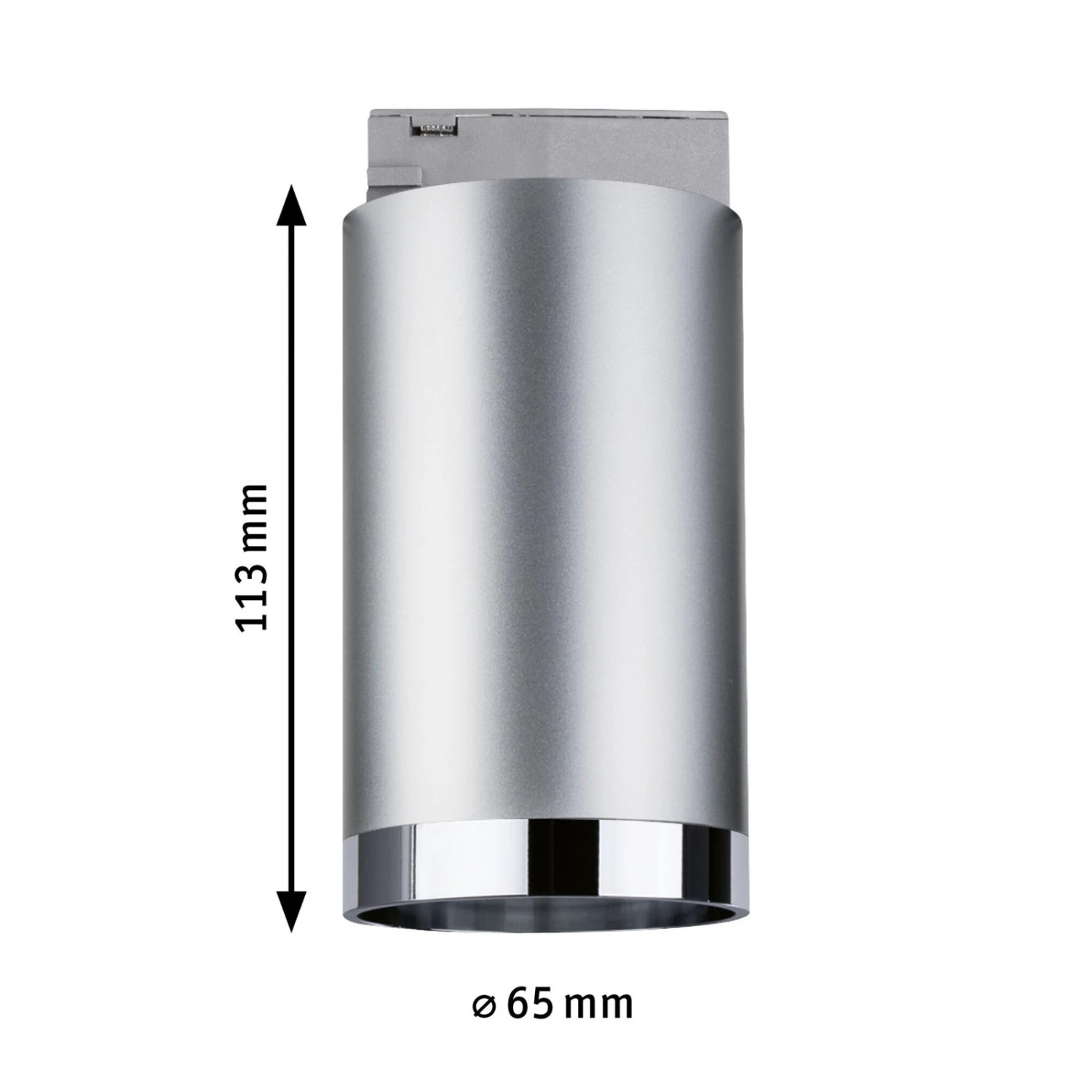 Paulmann URail Spot Tube Chrom Matt 8 Paulmann URail Spot Tube Chrom Matt – Bild 8