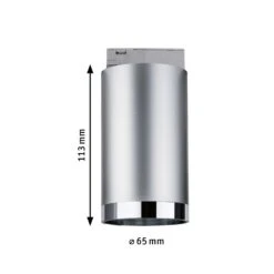 Paulmann URail Spot Tube Chrom Matt 17 Paulmann URail Spot Tube Chrom Matt -Paulmann Verkaufsgeschäft 7602254 8