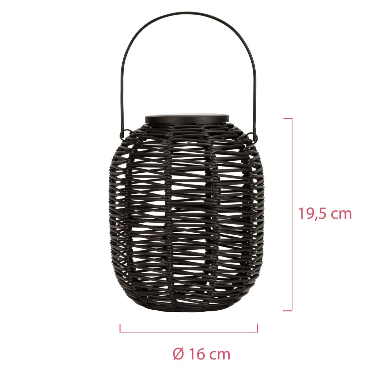 Pauleen Sunshine Treasure LED-Solarlaterne Schwarz 6 Pauleen Sunshine Treasure LED-Solarlaterne Schwarz – Bild 6