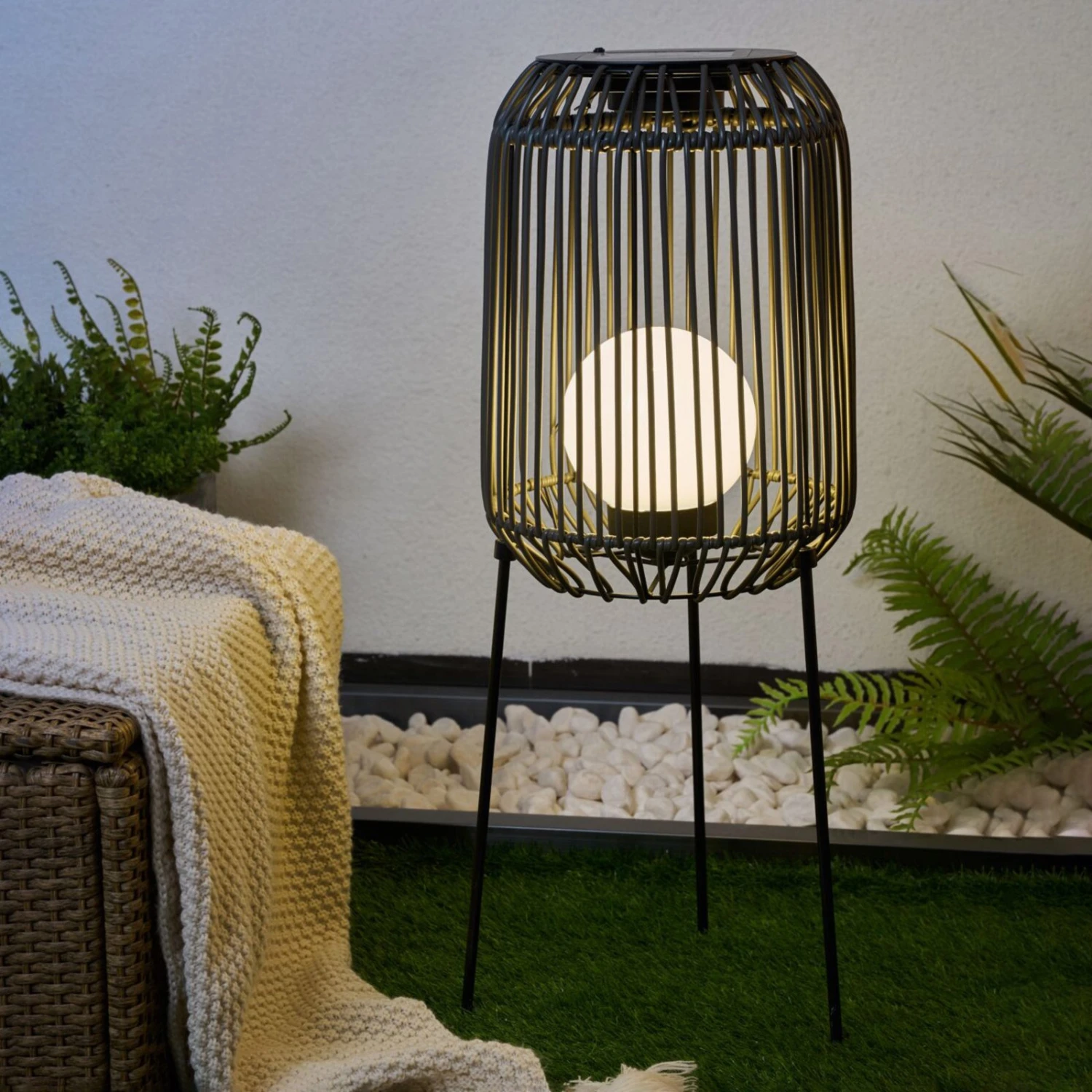 Pauleen Sunshine Coziness LED-Solar-Stehleuchte 3 Pauleen Sunshine Coziness LED-Solar-Stehleuchte – Bild 3