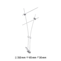 Paulmann Comet Einzelspot Für Seilsystem, Chrom 7 Paulmann Comet Einzelspot Für Seilsystem, Chrom -Paulmann Verkaufsgeschäft 7602735 2