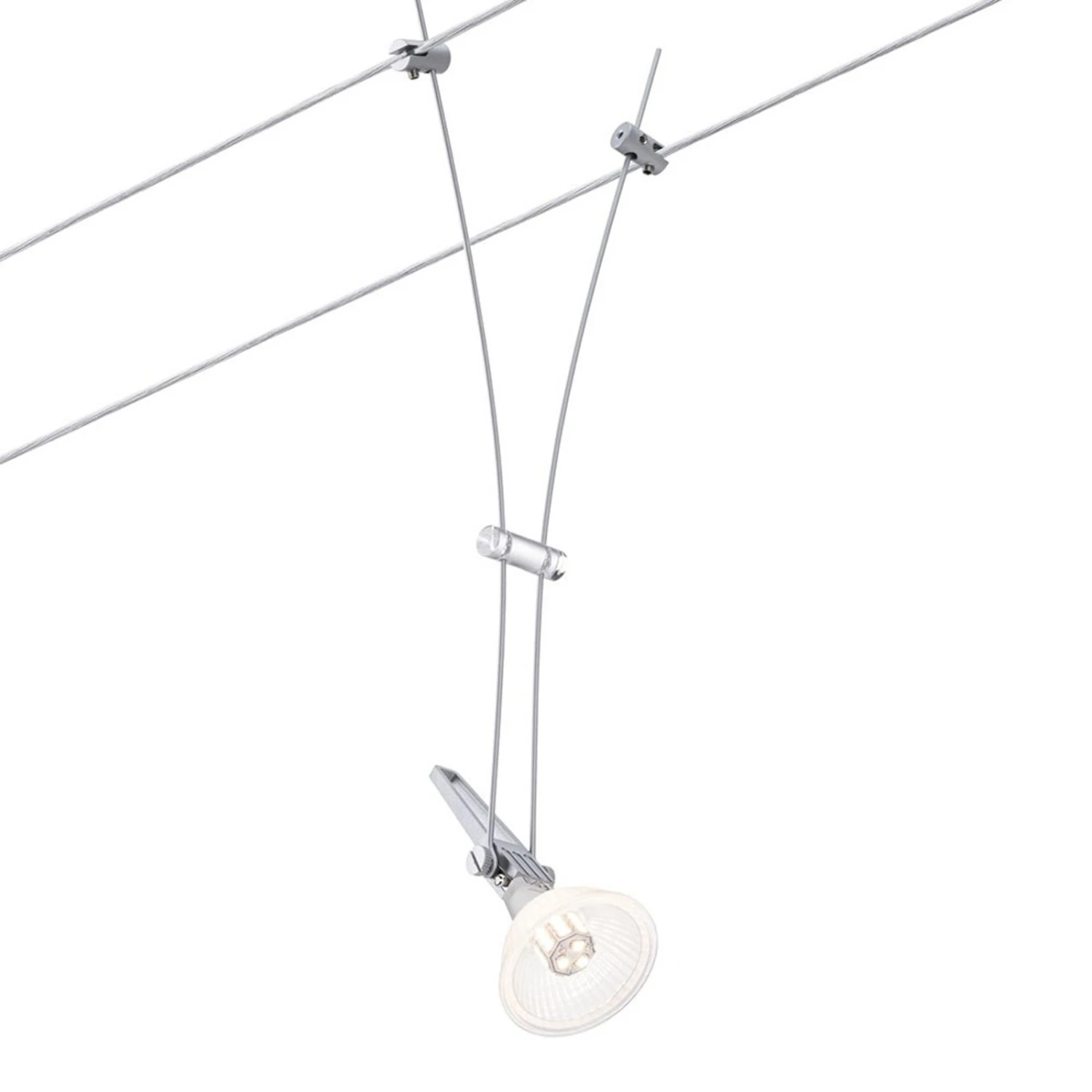 Paulmann Comet Einzelspot Für Seilsystem, Chrom 1 Paulmann Comet Einzelspot Für Seilsystem, Chrom