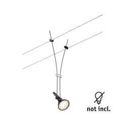 Paulmann Comet Einzelspot Für Seilsystem, Schwarz -Paulmann Verkaufsgeschäft 7602737 6