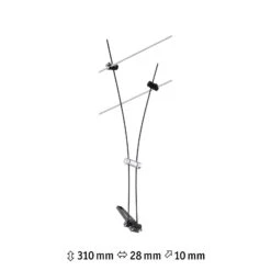 Paulmann Comet Einzelspot Für Seilsystem, Schwarz -Paulmann Verkaufsgeschäft 7602737 8