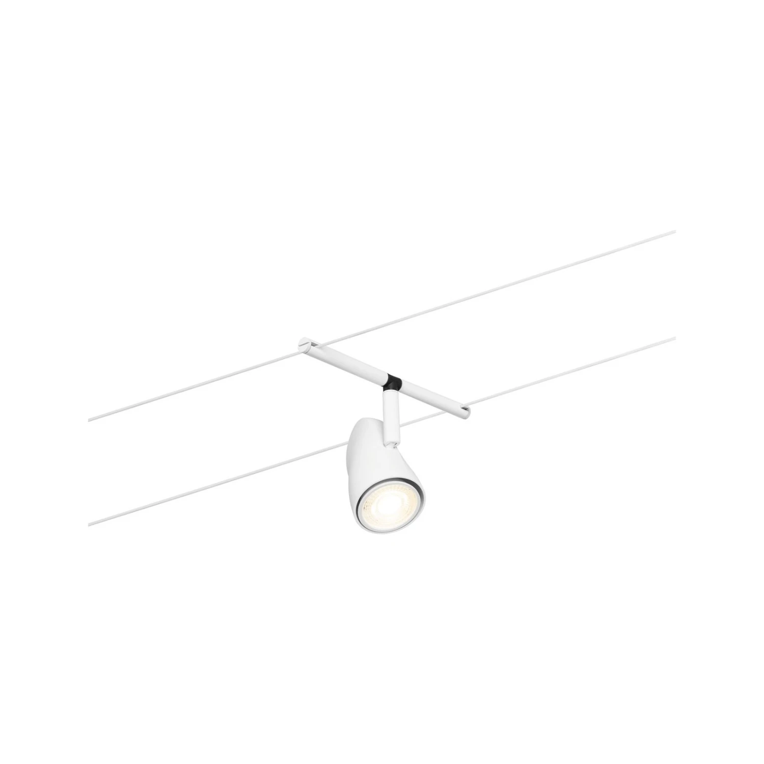 Paulmann Cup Seilsystem Basisset 5fl. Weiß Matt 5 Paulmann Cup Seilsystem Basisset 5fl. Weiß Matt – Bild 5