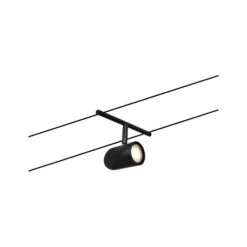 Paulmann Cup Seilsystem Basisset 5fl. Schwarz Matt -Paulmann Verkaufsgeschäft 7602840 5