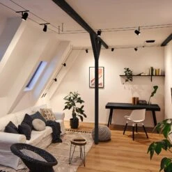 Paulmann Cup Seilsystem Basisset 5fl. Schwarz Matt -Paulmann Verkaufsgeschäft 7602840 8