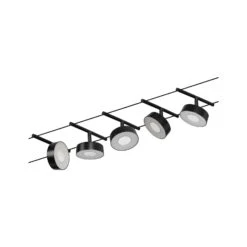 Paulmann Circle LED-Seilsystem 5fl. Schwarz Matt -Paulmann Verkaufsgeschäft 7602843 2