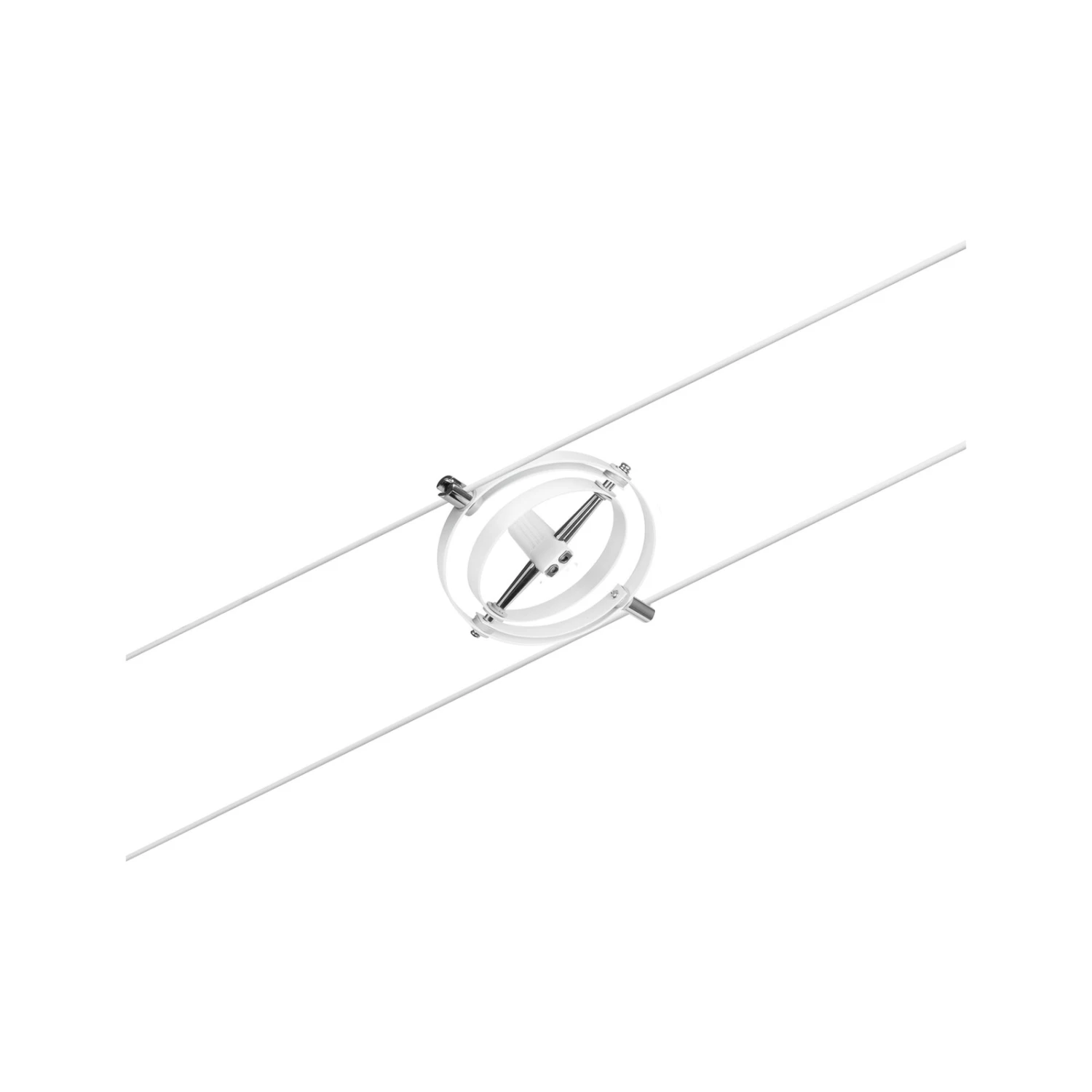 Paulmann Cardan Seilsystem Achtflammig, Weiß Matt 2 Paulmann Cardan Seilsystem Achtflammig, Weiß Matt – Bild 2