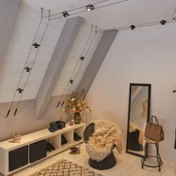 Paulmann Cardan Seilsystem Achtflammig, Schwarz M. -Paulmann Verkaufsgeschäft 7602849 5