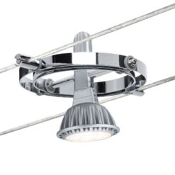 Paulmann Cardan Seilsystem 4fl. Chrom Matt/chrom 12 Paulmann Cardan Seilsystem 4fl. Chrom Matt/chrom -Paulmann Verkaufsgeschäft 7602920 4