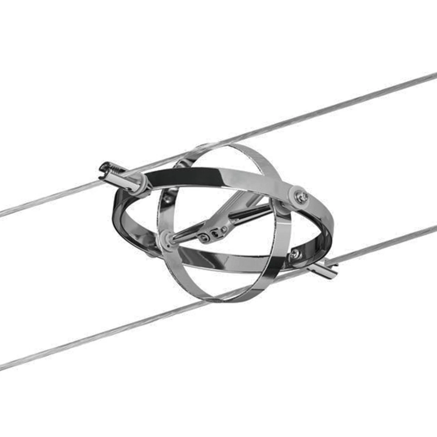 Paulmann Cardan Seilsystem 4fl. Chrom Matt/chrom 7 Paulmann Cardan Seilsystem 4fl. Chrom Matt/chrom – Bild 7