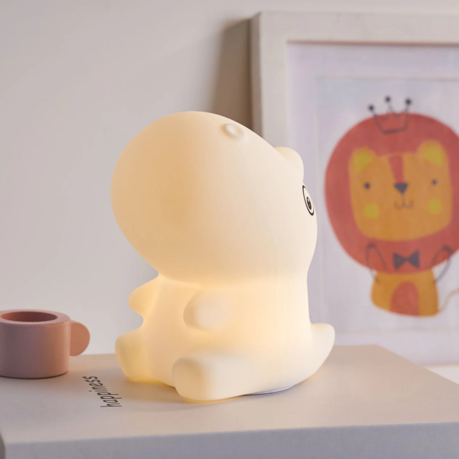 Pauleen Night Dino LED-Nachtlicht, USB, RGBW 3 Pauleen Night Dino LED-Nachtlicht, USB, RGBW – Bild 3