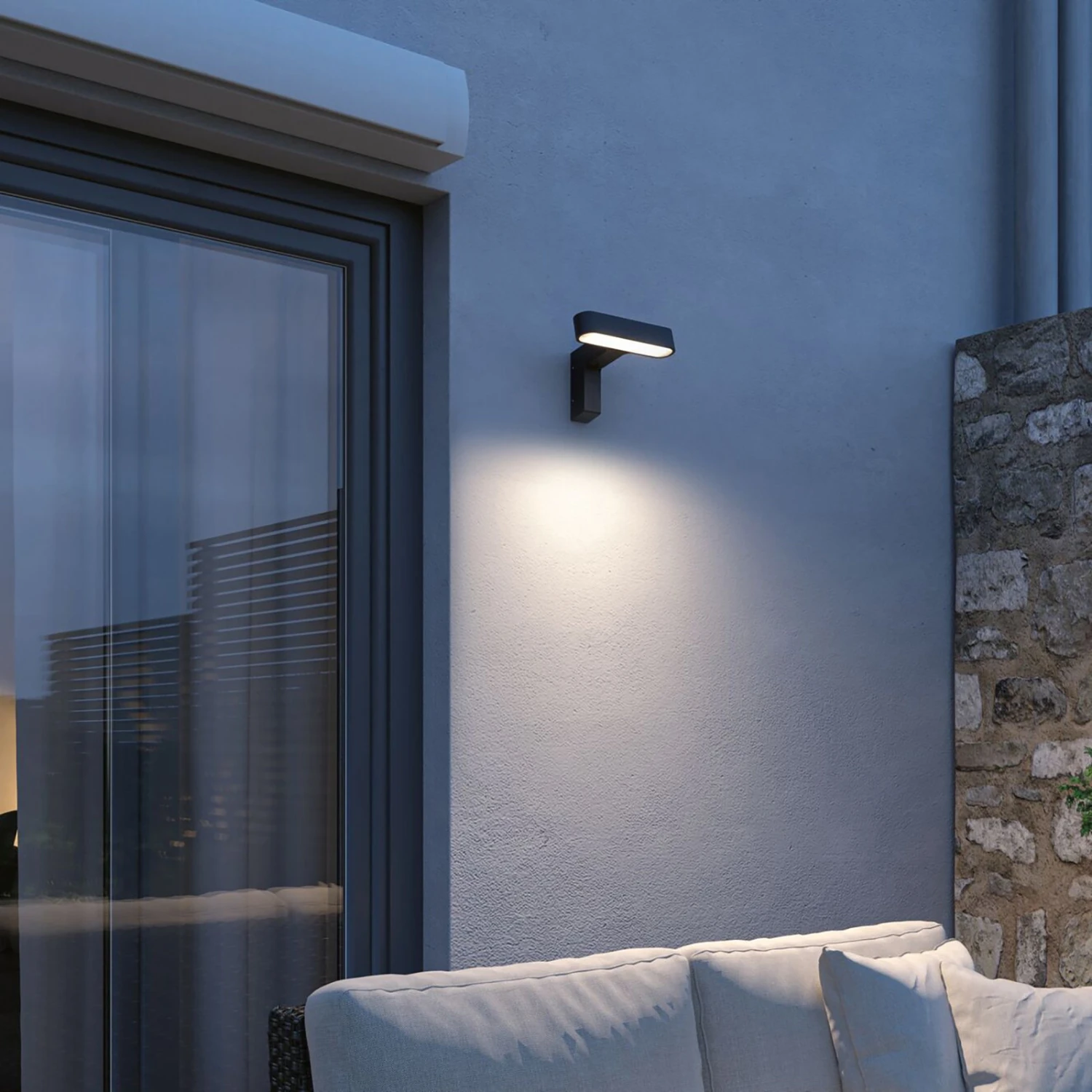 Paulmann Ito Außenwandleuchte Horizontal Sensor 8 Paulmann Ito Außenwandleuchte Horizontal Sensor – Bild 8