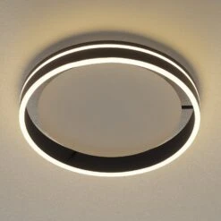 Paul Neuhaus Q-VITO LED-Deckenlampe 40cm Anthrazit