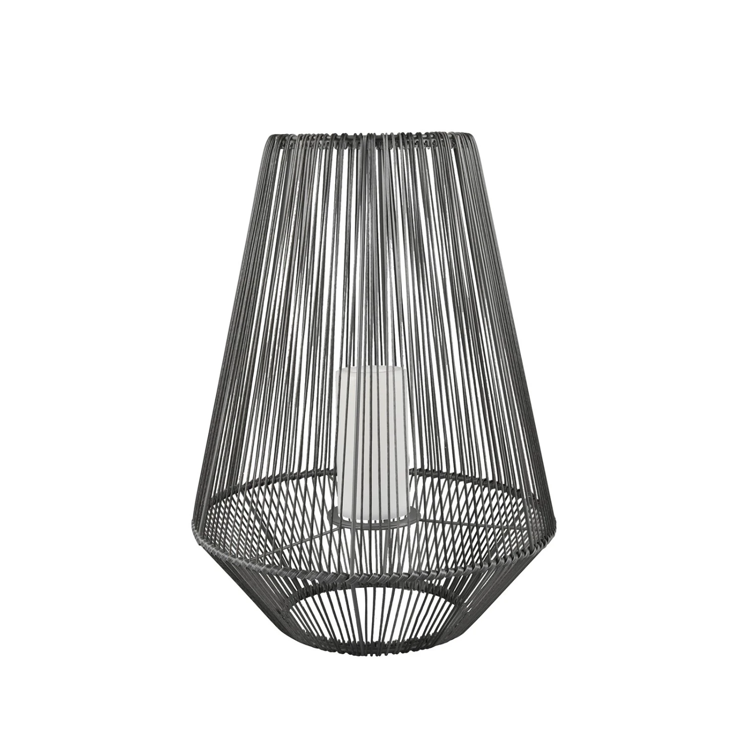 LED-Solartischleuchte Mineros, Grau, Höhe 51 Cm 2 LED-Solartischleuchte Mineros, Grau, Höhe 51 Cm – Bild 2