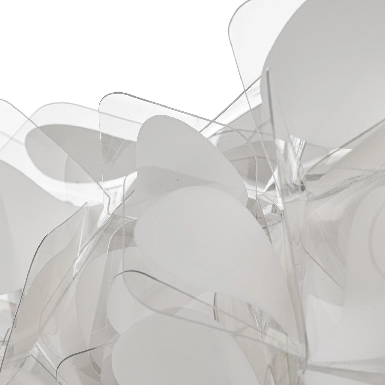 Slamp Clizia Mama Non Mama Pendel Ø53cm Weiß/rot 6 Slamp Clizia Mama Non Mama Pendel Ø53cm Weiß/rot – Bild 6