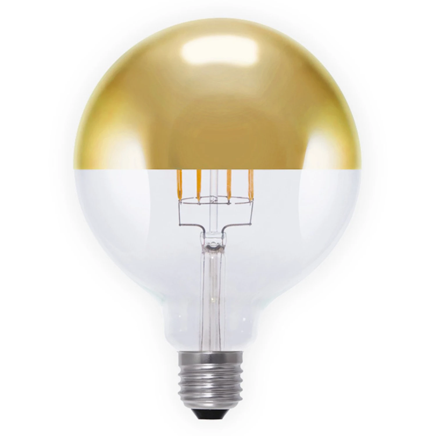 LED-Kopfspiegellampe E27 7W Gold 1 LED-Kopfspiegellampe E27 7W Gold