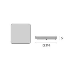 LED-Deckenlampe WL210 Eckig Kunststoff 15W 21x21cm 7 LED-Deckenlampe WL210 Eckig Kunststoff 15W 21x21cm -Paulmann Verkaufsgeschäft 8542329 3