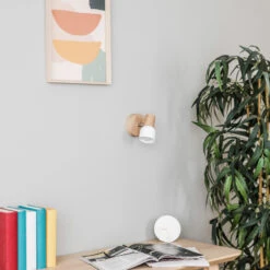 Wandspot Svantje Mit Eichenholz-Details 10 Wandspot Svantje Mit Eichenholz-Details -Paulmann Verkaufsgeschäft 8574316 2