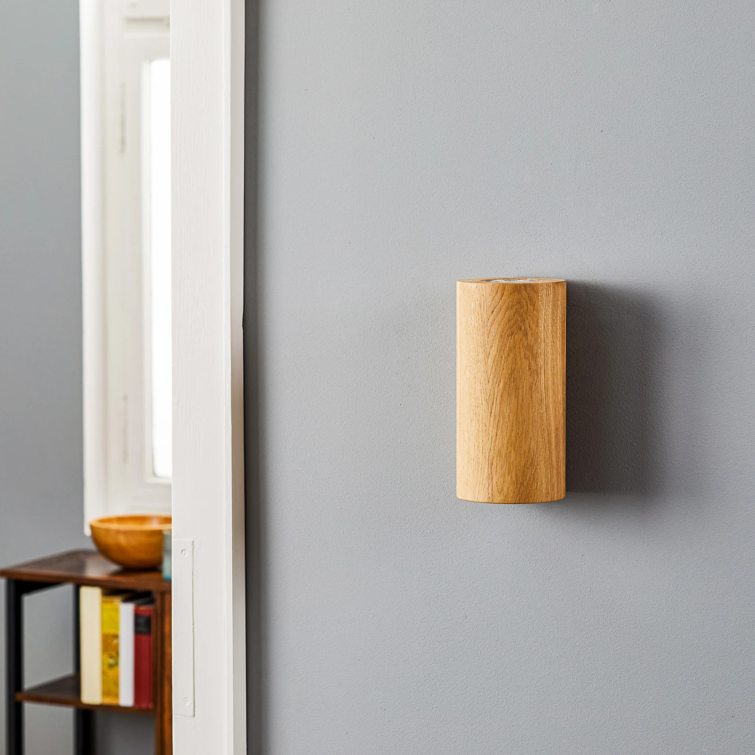 Wandleuchte Wooddream 1-flammig Eiche, Rund, 20cm 3 Wandleuchte Wooddream 1-flammig Eiche, Rund, 20cm – Bild 3