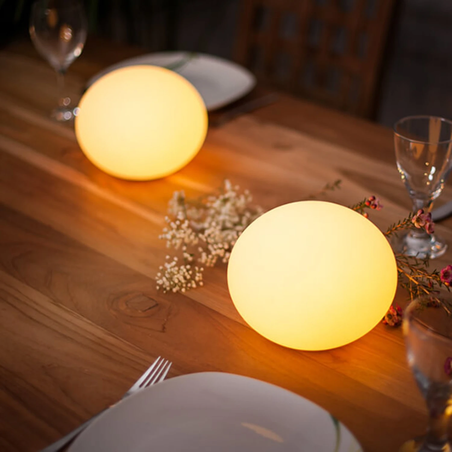 Steuerbare LED-Dekoleuchte Flatball XXS IP68 2 Steuerbare LED-Dekoleuchte Flatball XXS IP68 – Bild 2