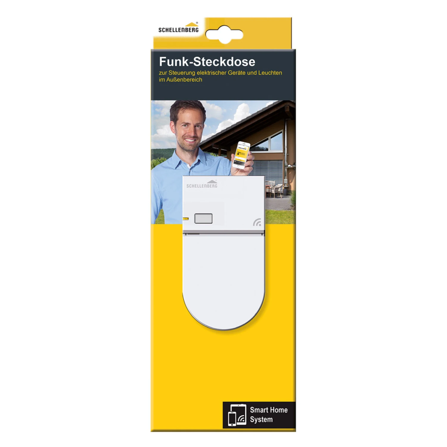 Schellenberg 20034 Funk-Steckdose Außen IP44 3 Schellenberg 20034 Funk-Steckdose Außen IP44 – Bild 3
