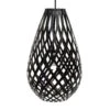 David Trubridge Koura Pendellampe 50 Cm Schwarz