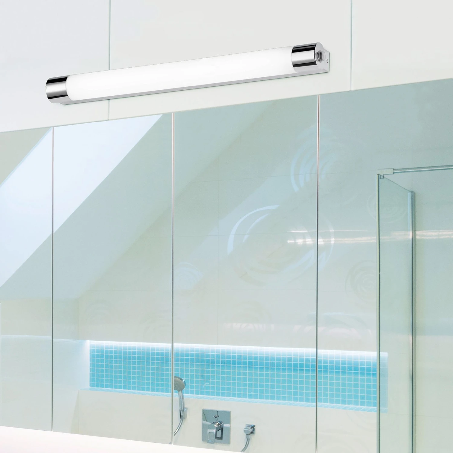 Paulien - LED-Wandleuchte IP44 Mit Steckdose 2 Paulien - LED-Wandleuchte IP44 Mit Steckdose – Bild 2