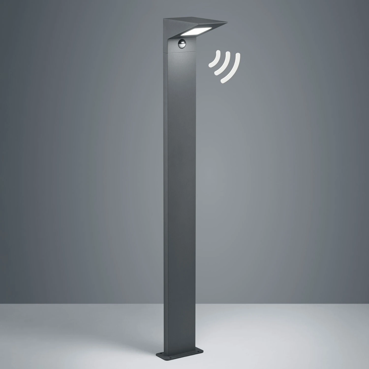 LED-Wegeleuchte Nelson, Höhe 100 Cm, Mit Sensor 1 LED-Wegeleuchte Nelson, Höhe 100 Cm, Mit Sensor