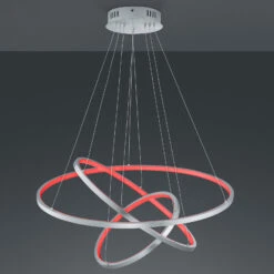 Trio WiZ Aaron Smarte LED-Hängeleuchte Nickel Matt 15 Trio WiZ Aaron Smarte LED-Hängeleuchte Nickel Matt -Paulmann Verkaufsgeschäft 9005999 6