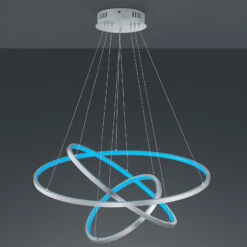 Trio WiZ Aaron Smarte LED-Hängeleuchte Nickel Matt 17 Trio WiZ Aaron Smarte LED-Hängeleuchte Nickel Matt -Paulmann Verkaufsgeschäft 9005999 8