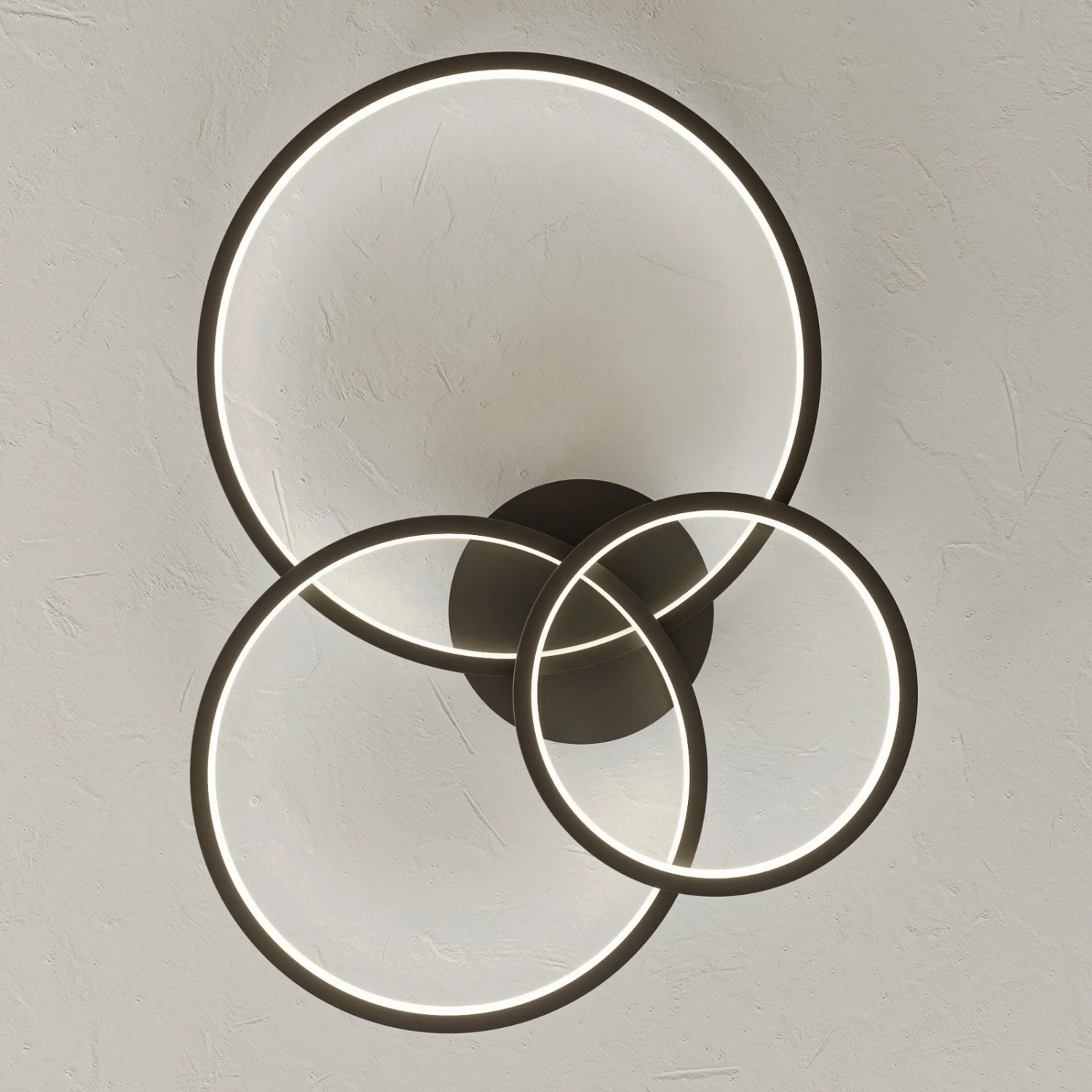 Trio WiZ Aaron Smarte LED-Deckenleuchte, Anthrazit 6 Trio WiZ Aaron Smarte LED-Deckenleuchte, Anthrazit – Bild 6