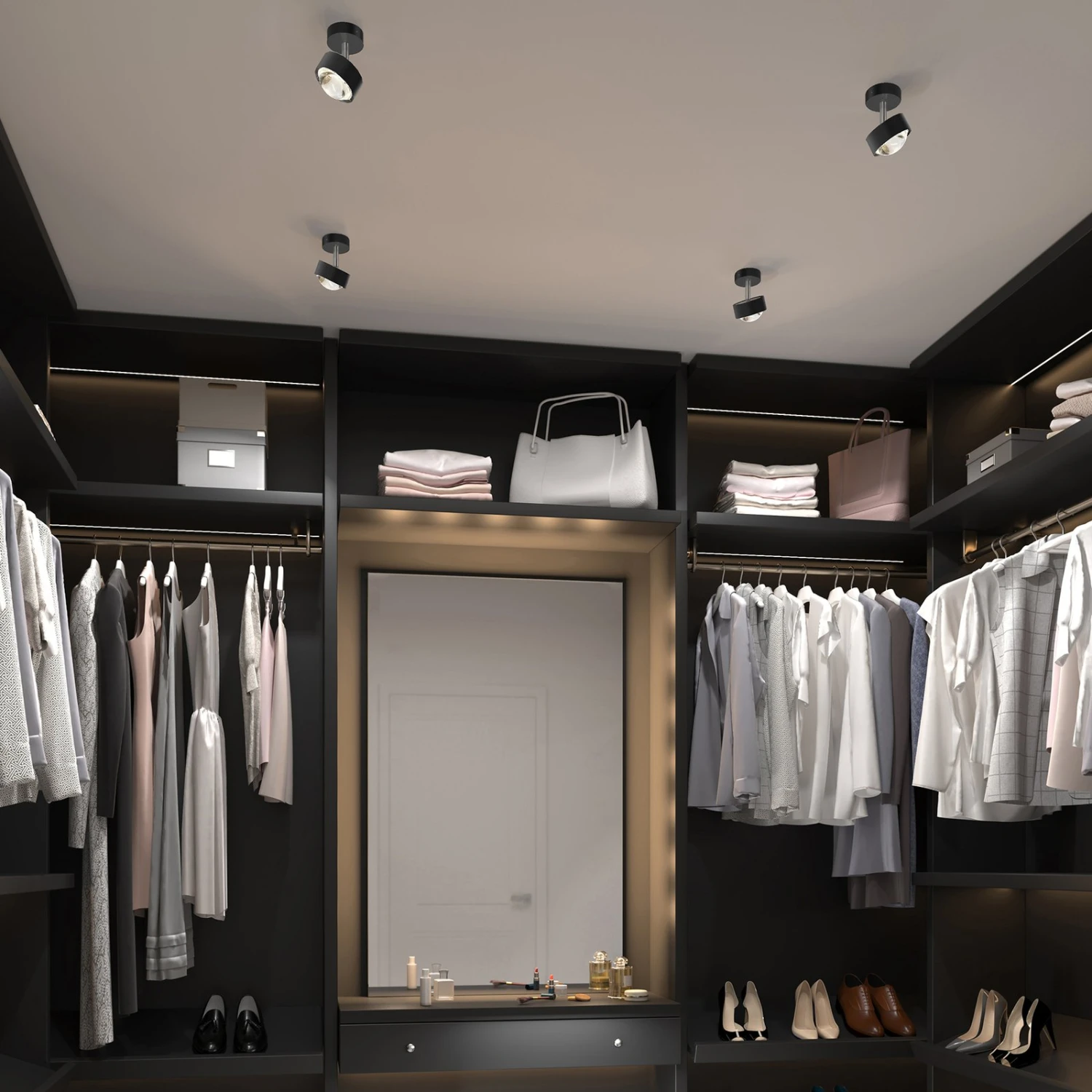 Puk Mini Turn LED-Spot Linse Klar 1fl Anthrazit 4 Puk Mini Turn LED-Spot Linse Klar 1fl Anthrazit – Bild 4