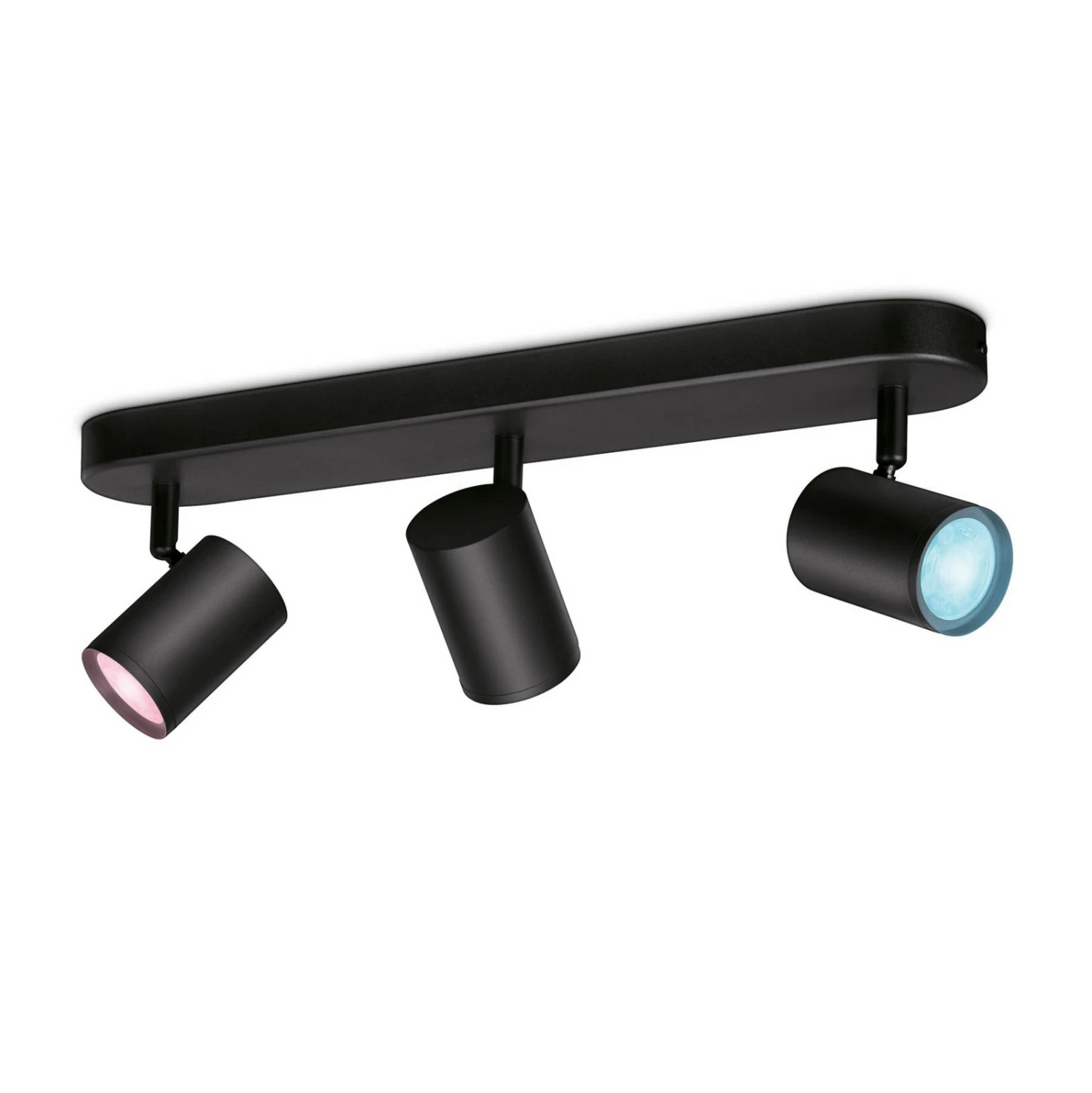WiZ Imageo LED-Spot 3-flg. RGB, Schwarz 2 WiZ Imageo LED-Spot 3-flg. RGB, Schwarz – Bild 2