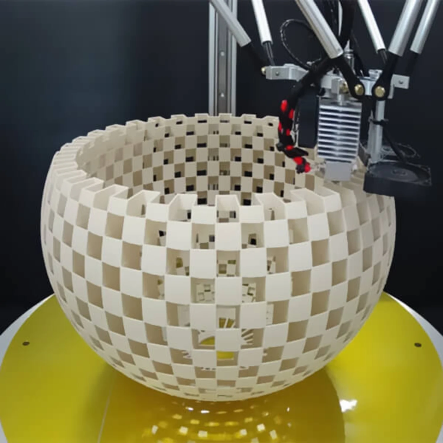 Stehleuchte Flechtwerk, Kugel, Creme-weiß 5 Stehleuchte Flechtwerk, Kugel, Creme-weiß – Bild 5