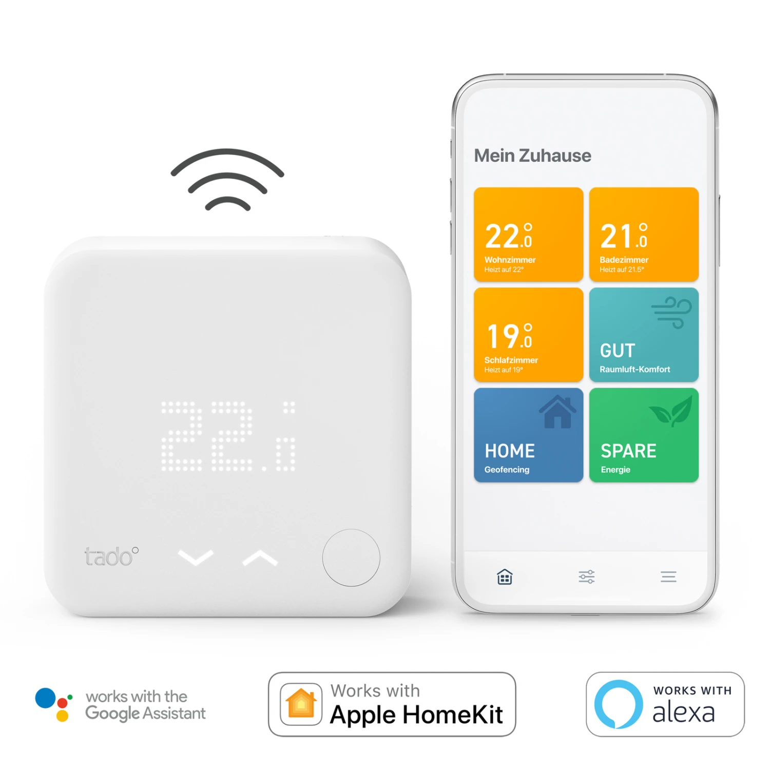 Tado° Smartes Thermostat Starter Kit V3+ Mit Funk 2 Tado° Smartes Thermostat Starter Kit V3+ Mit Funk – Bild 2