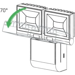 Theben TheLeda S20L Strahler Zweiflammig Weiß 9 Theben TheLeda S20L Strahler Zweiflammig Weiß -Paulmann Verkaufsgeschäft 9047017 3