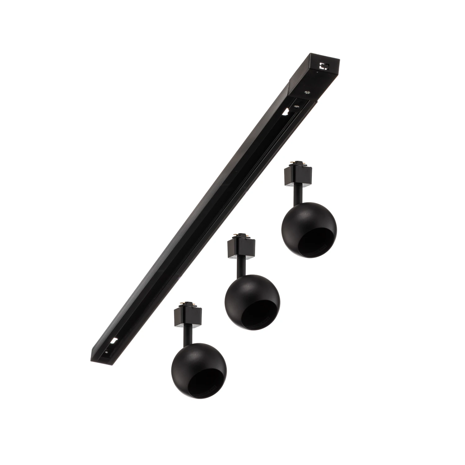 Prios Felipo 1-Phasen-Schienensystem 3-fl. Schwarz 9 Prios Felipo 1-Phasen-Schienensystem 3-fl. Schwarz – Bild 9