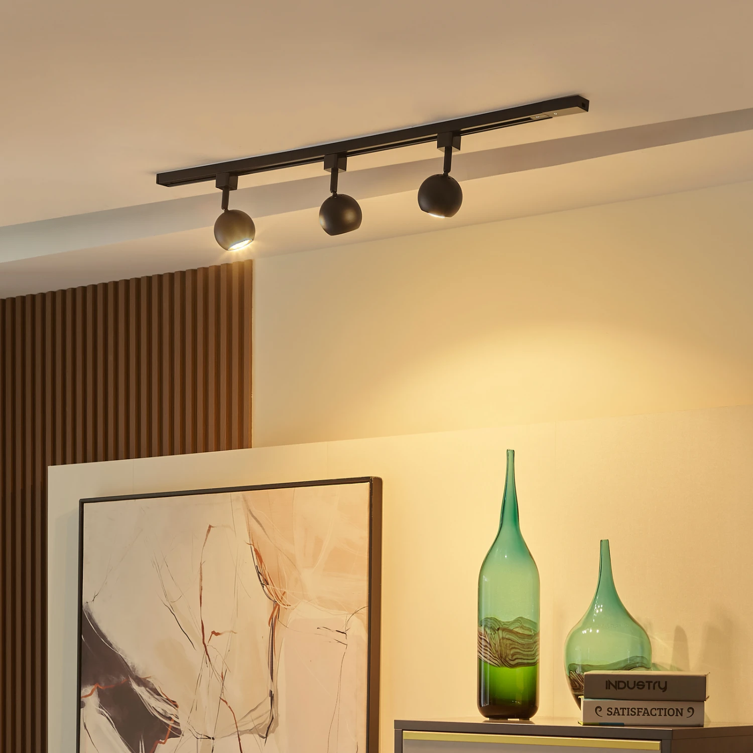 Prios Felipo 1-Phasen-Schienensystem 3-fl. Schwarz 1 Prios Felipo 1-Phasen-Schienensystem 3-fl. Schwarz