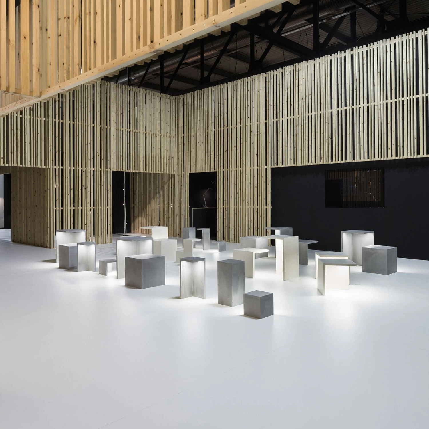 Vibia Empty 4130 Außenleuchte Aus Beton, 70 Cm 3 Vibia Empty 4130 Außenleuchte Aus Beton, 70 Cm – Bild 3