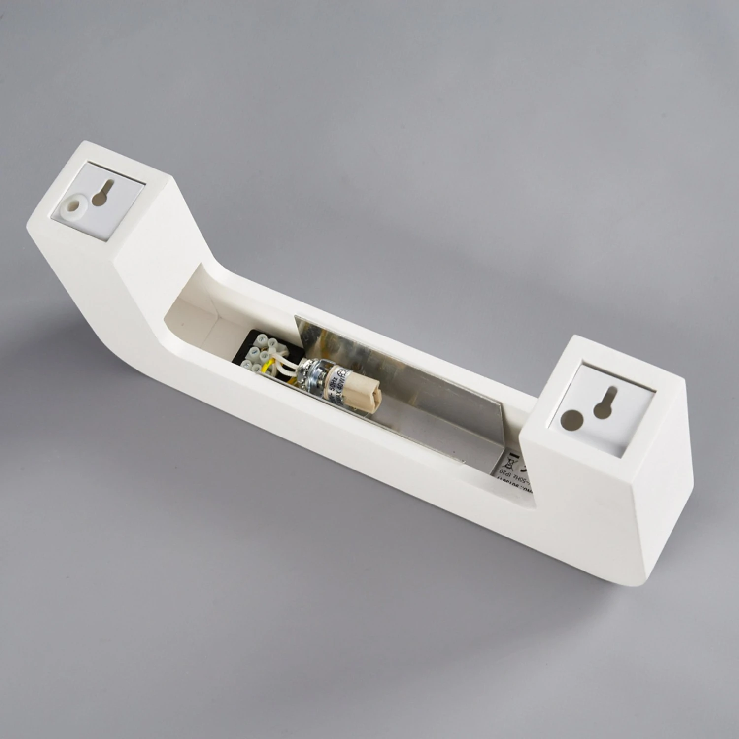 Bügelförmige Halogen-Wandleuchte Isra Aus Gips 8 Bügelförmige Halogen-Wandleuchte Isra Aus Gips – Bild 8